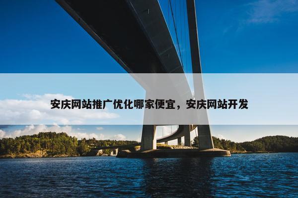 安庆网站推广优化哪家便宜，安庆网站开发