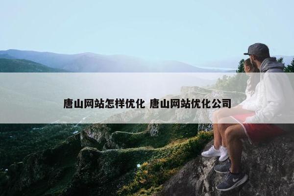 唐山网站怎样优化 唐山网站优化公司